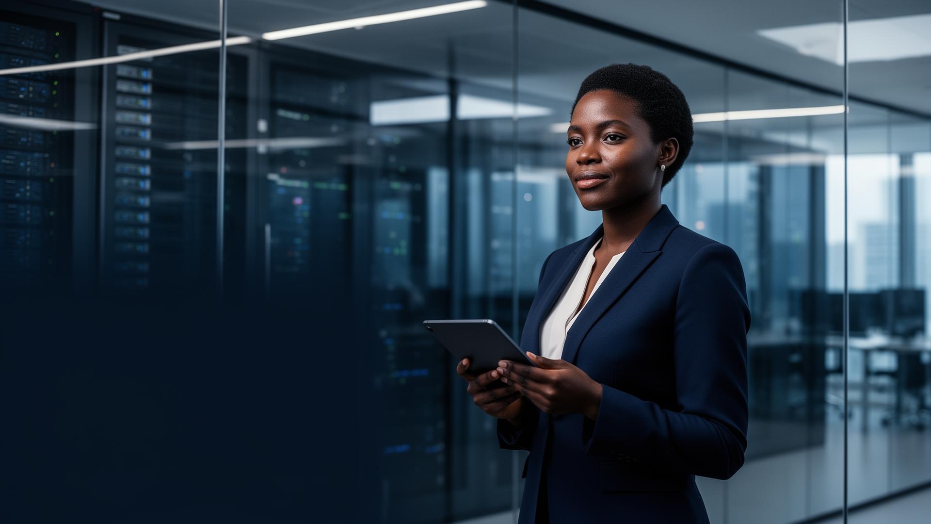 Technology leader in a modern enterprise operations office